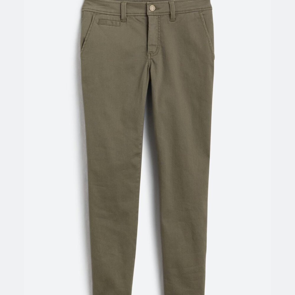 41 Hawthorn Rosabel Mid-Rise Skinny Cuffed Pant — Olive — 16W